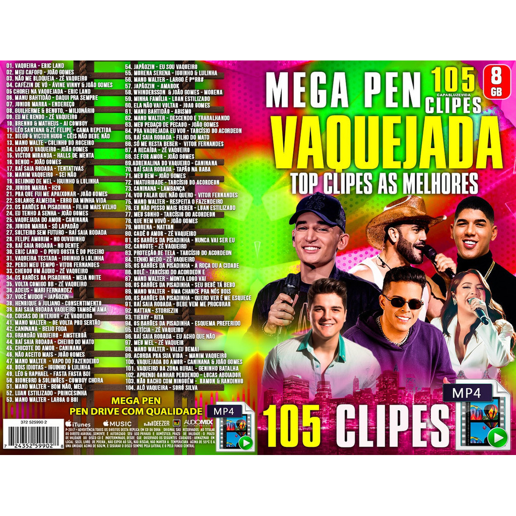 Mega Pen Drive O Melhor Da Vaquejada