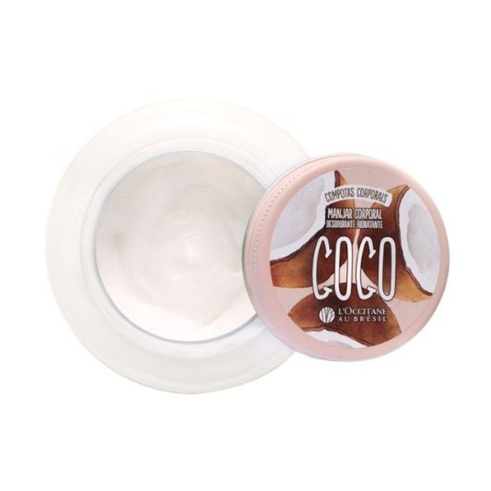L'occitane Água De Coco Hidratante Desod Corporal Manjar 200ml