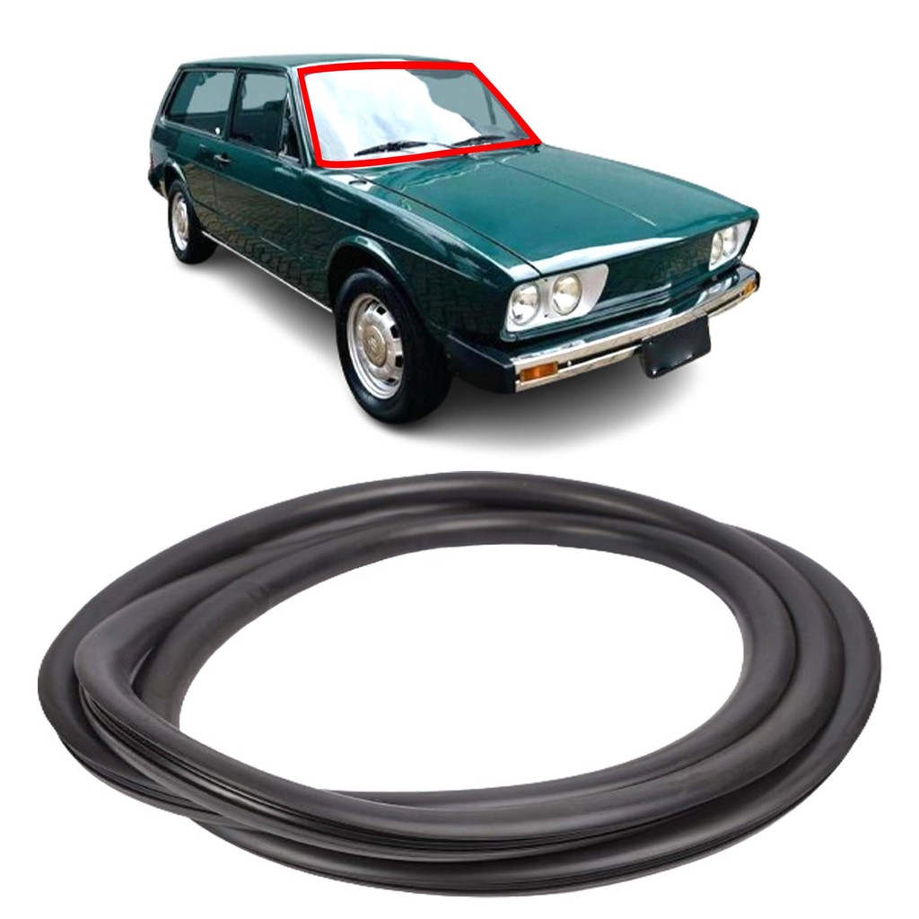 Borracha Vidro Parabrisa Volkswagen Variant II 1973 a 1981 Borrachauto