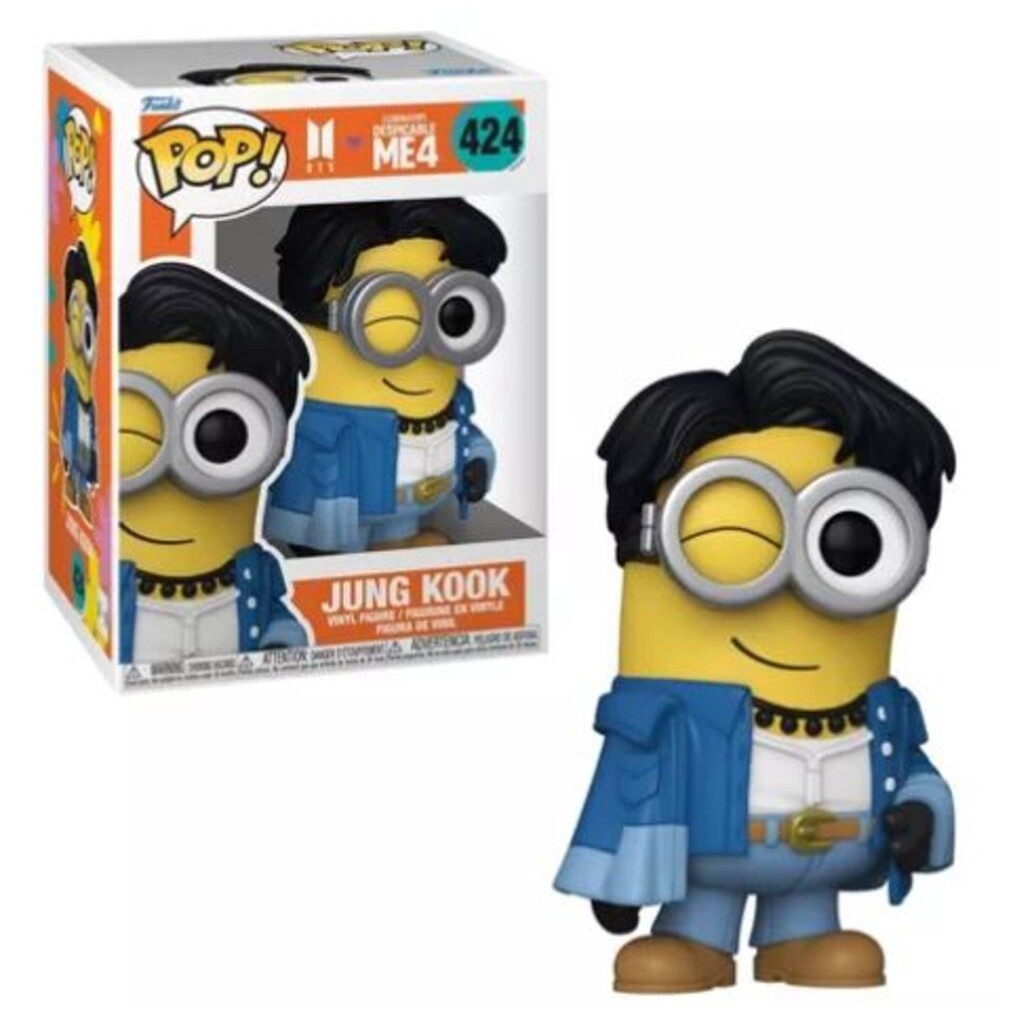 Funko Pop Meu Malvado Favorito Bts 424 - Jung Kook Minion
