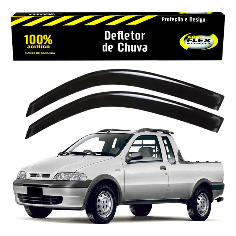 Jogo Calha Defletor Chuva Strada 1.6 2001 A 2003