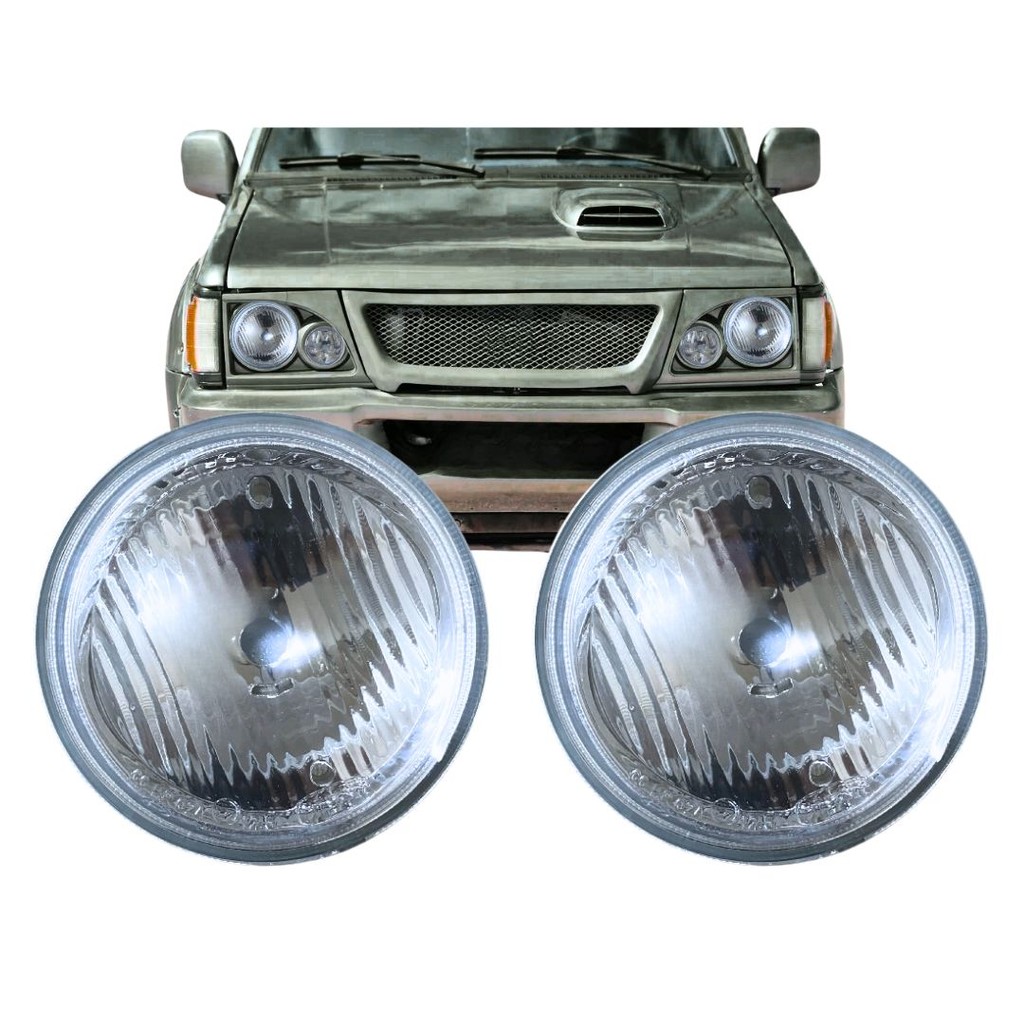 Par Farol Luz Alta Compativel Mit L200 Pajero Sport TR4 em Oferta na Shopee