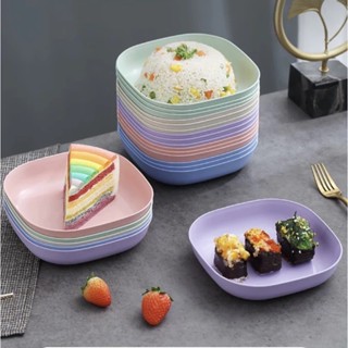 KIT 10 PRATOS SOBREMESA 14CM 10 PEÇAS + SUPORTE WL-2385 em Oferta na Shopee