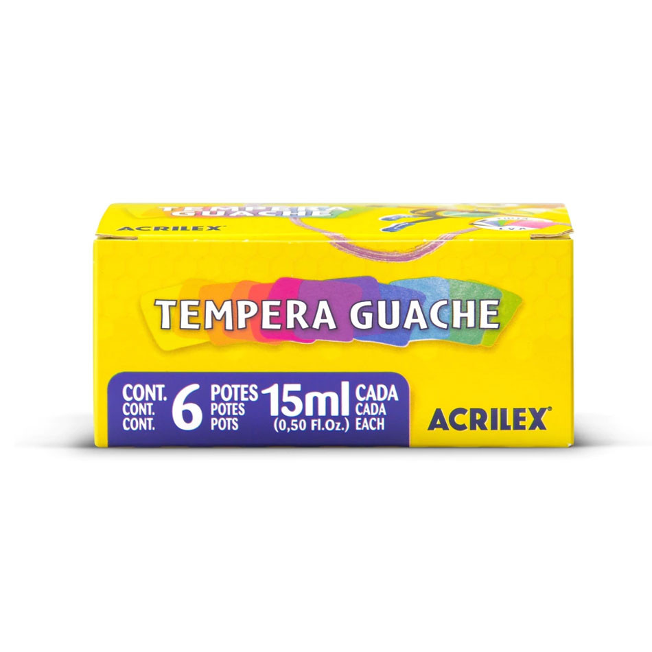 Guache Acrilex 6 Cores: Onde Comprar | BuscaProdutos