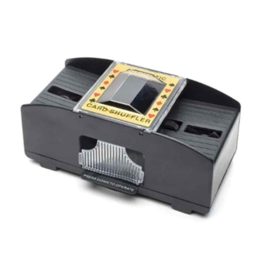 Embaralhador Automático De Cartas Misturador Para Uno Baralho Truco Poker Para 2 Baralhos