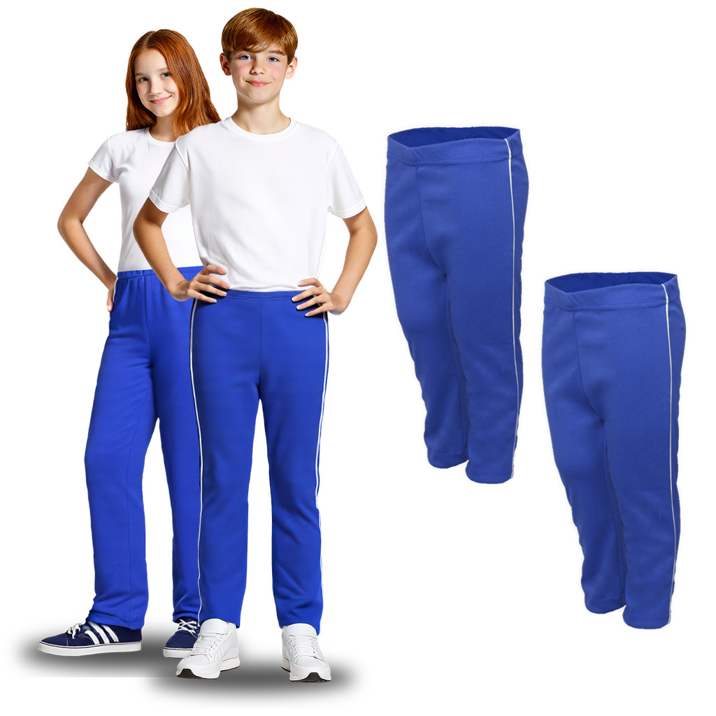 Kit 2 Calça Helanca Juvenil Escolar em Oferta na Shopee