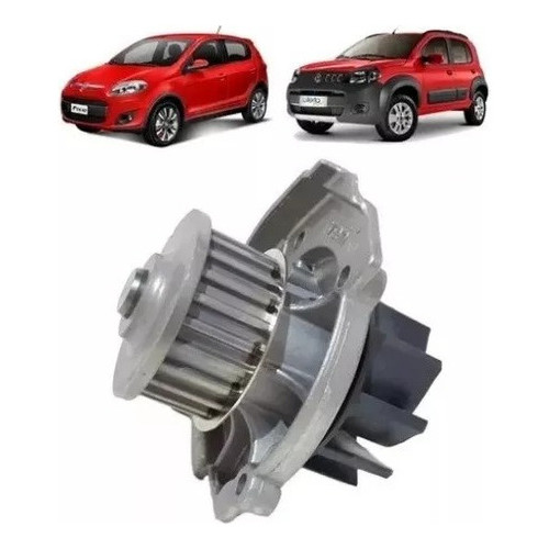 Bomba D Água Novo Palio Uno Evo 1.0 1.4 2012/... 500 1.4 em Oferta na Shopee