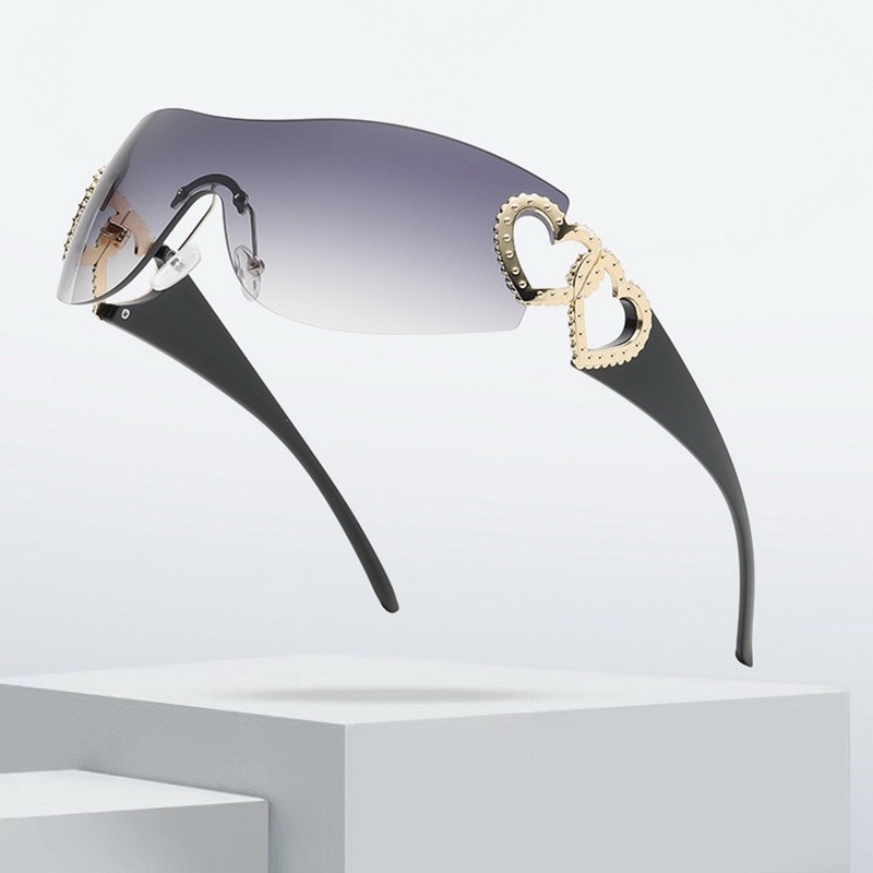 Óculos de sol Mulher de Luxo Tendência Sombra Rosa em Oferta na Shopee