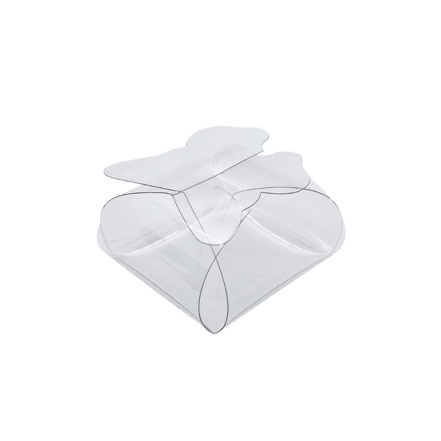 Caixa Transparente de Acetato Borboleta - Ref. B-02 - 5,5x5,5x4cm - 20 unidades - Rizzo - Stationery