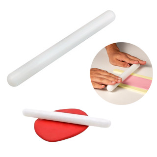 Rolo Maciço Abridor De Massa 2,5 x 24,5cm Para Massas Pasta Americana Prático Cozinha Blue Star em Oferta na Shopee