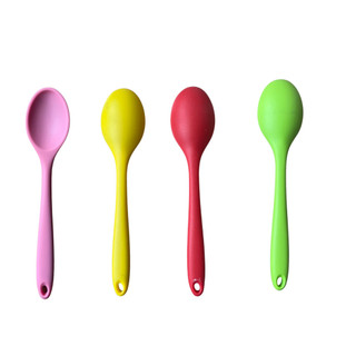 Colher de Silicone 20cm Colorida de Cozinha sem Riscar