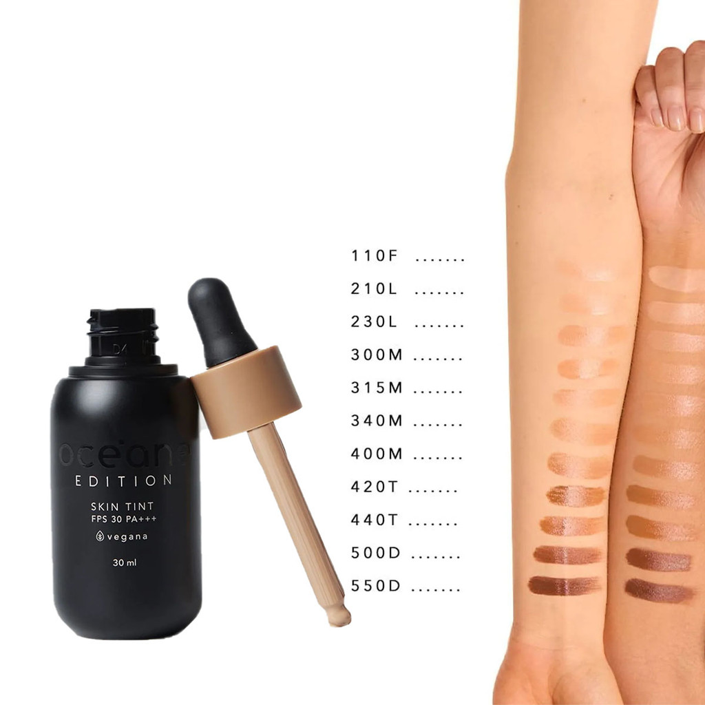 Base Fluida Oceane Edition Skin Tint com Proteção Fps30 em Oferta na Shopee