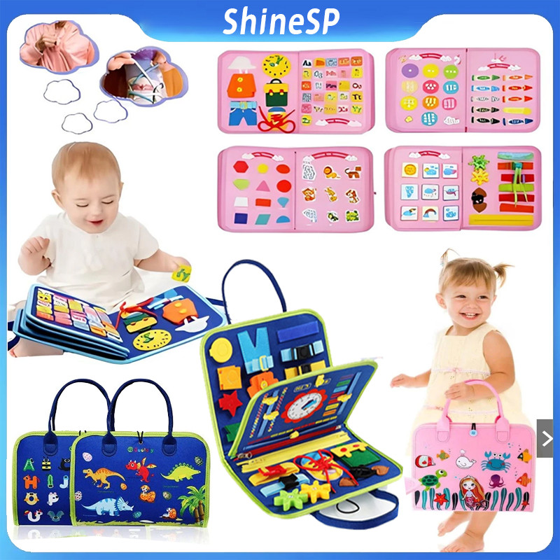 Maleta Atividade Coordenação Sensorial Montessori Infantil Alta Qualidade em Oferta na Shopee