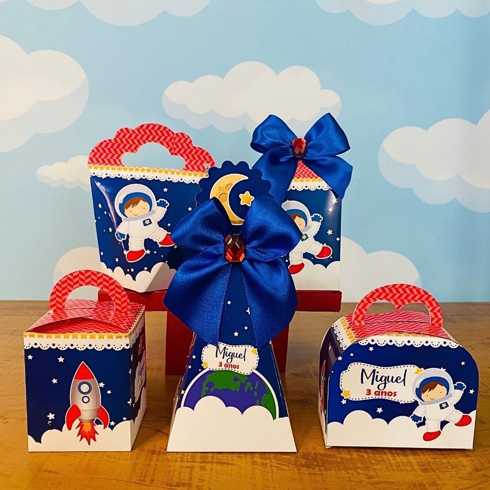 Kit Festa ASTRONAUTA Personalizados | Lembrancinhas | Festa infantil | Aniversário