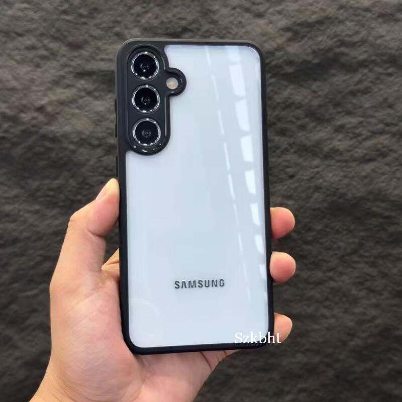 Armadura À Prova De Choque Caso Claro Para Samsung A56 A36 A55 A54 A53 A14 A35 A34 A16 A15 Lente Da Câmera Protetora