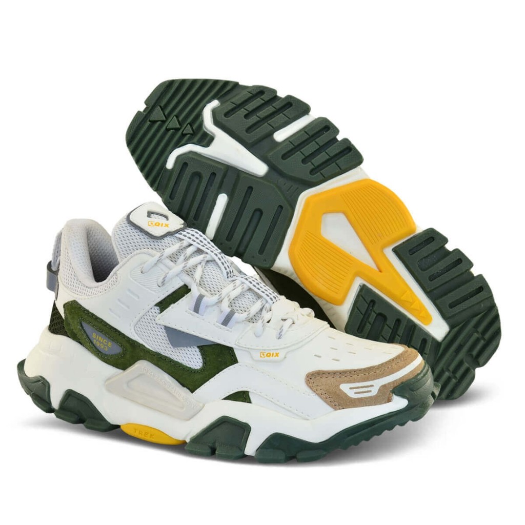 Tênis Qix Trek Verde/Branco -52020009-525