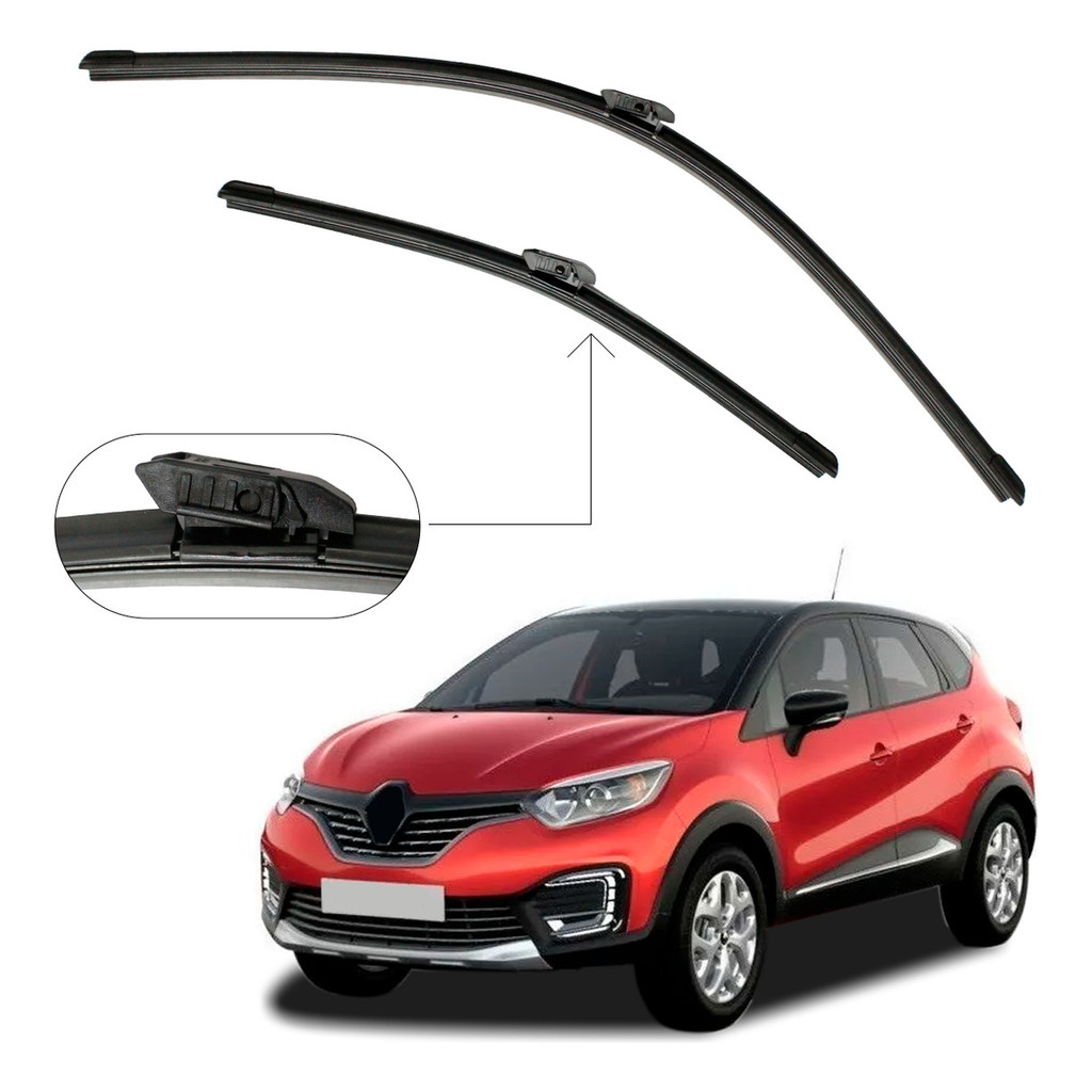 Par Palheta Renault Captur Limpador Parabrisa 2017 18 À 2024 Paleta Limpador Parabrisa Captur
