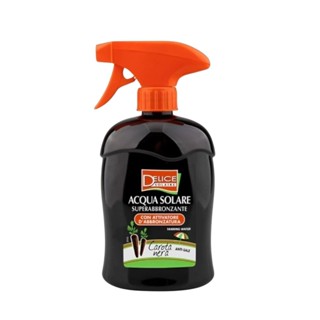 Água Bronzeadora Acqua Solare Delice Solaire Bronzeador Carota Nera - 500ml em Oferta na Shopee