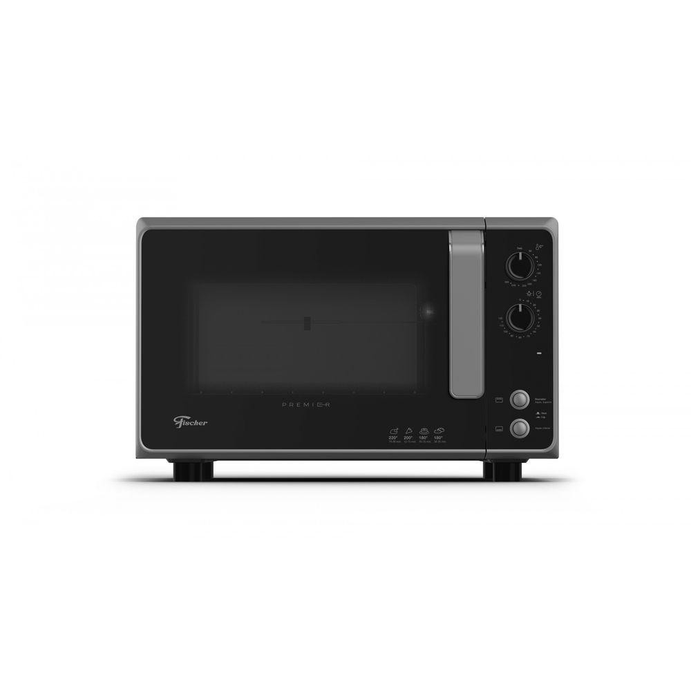 Forno Elétrico Fischer Premier Bancada 48L Prata 220V