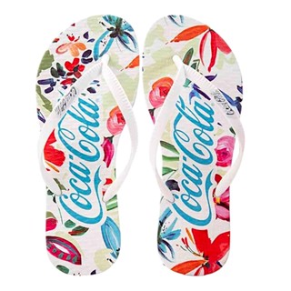Chinelo Coca Cola Bahai Feminino em Oferta na Shopee