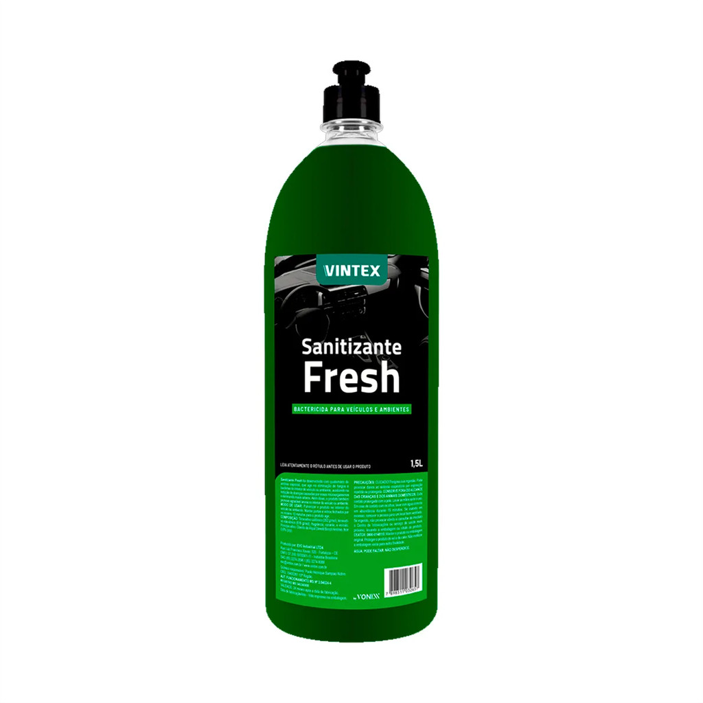 Sanitizante Fresh 1,5 Litros Vintex Limpador Interno