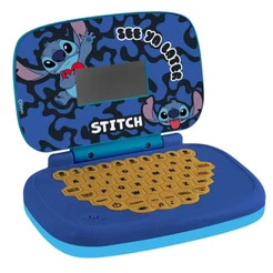 Laptop Infantil Educativo C/ Tela Incorporada Disney Stitch Bilíngue Candide - 3212