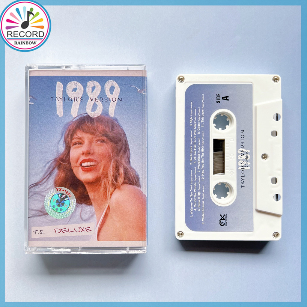 Taylor Swift 1989 Taylor's Version Fita K7 Cassette Tape Brand New [Lacrado] Original