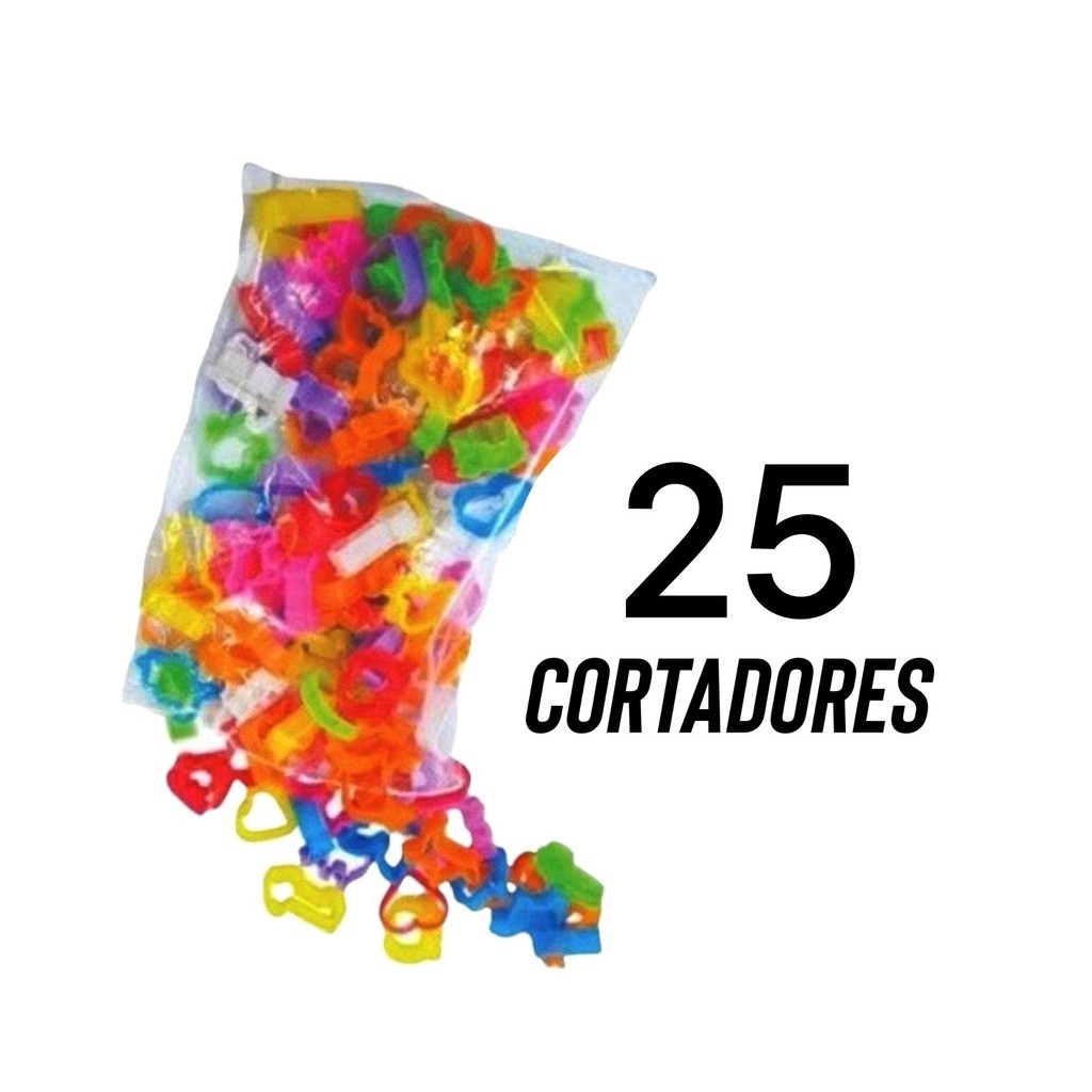 KIT ´``CORTADORES´´  FORMINHAS Moldes para Massinha de Modelar VARIADOS