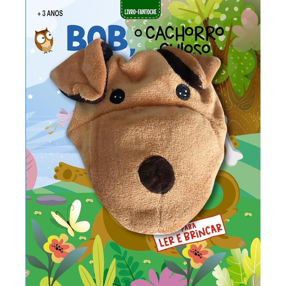 Livro Fantoche - Bob, O Cachorro Curioso em Oferta na Shopee