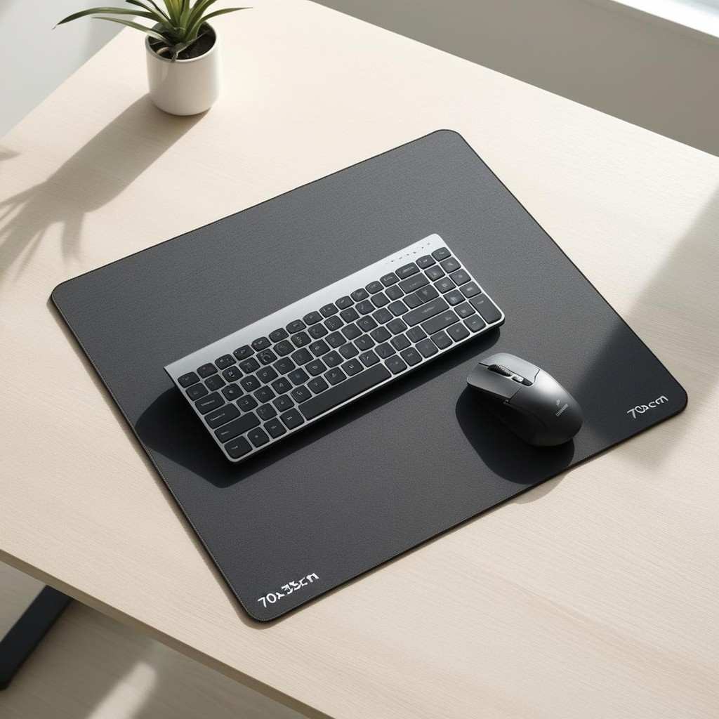 Mousepad Resistente Gamer 40x30 Liso Base Preta