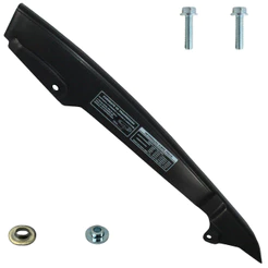 Protetor porta cobre corrente C100 Biz 1998 a 2005 Biz125 2006 em diante Pop100 2007 a 2008 com parafusos