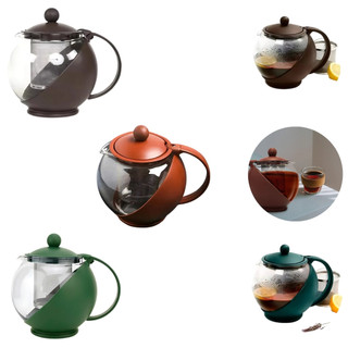 Chaleira de Vidro Com Infusor 750ml Filtro em Inox Chá Café Your House
