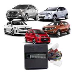 Módulo Tury Park 3.2.4 B - Tilt Down Retrovisor Rebatimento para I30 Ix35 Optima Picanto Sportage