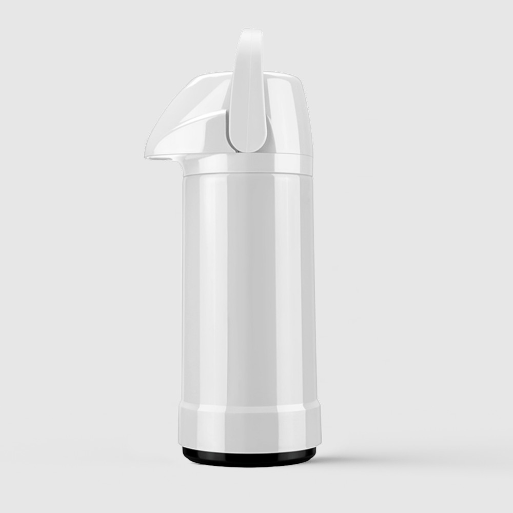 Garrafa Térmica GLT Pressão 1L Branco Invicta