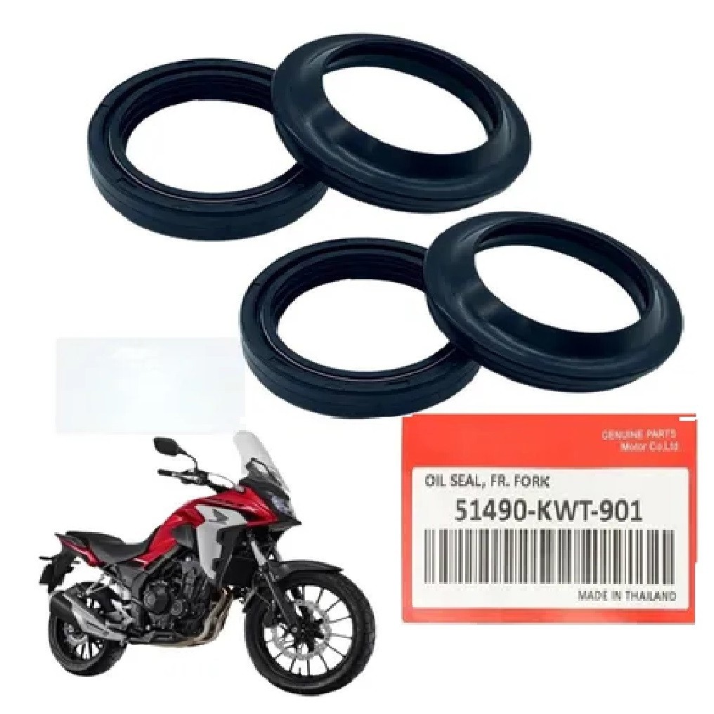 Par Retentor Bengala + Guarda Pó CB 600 Hornet - 2004/2015