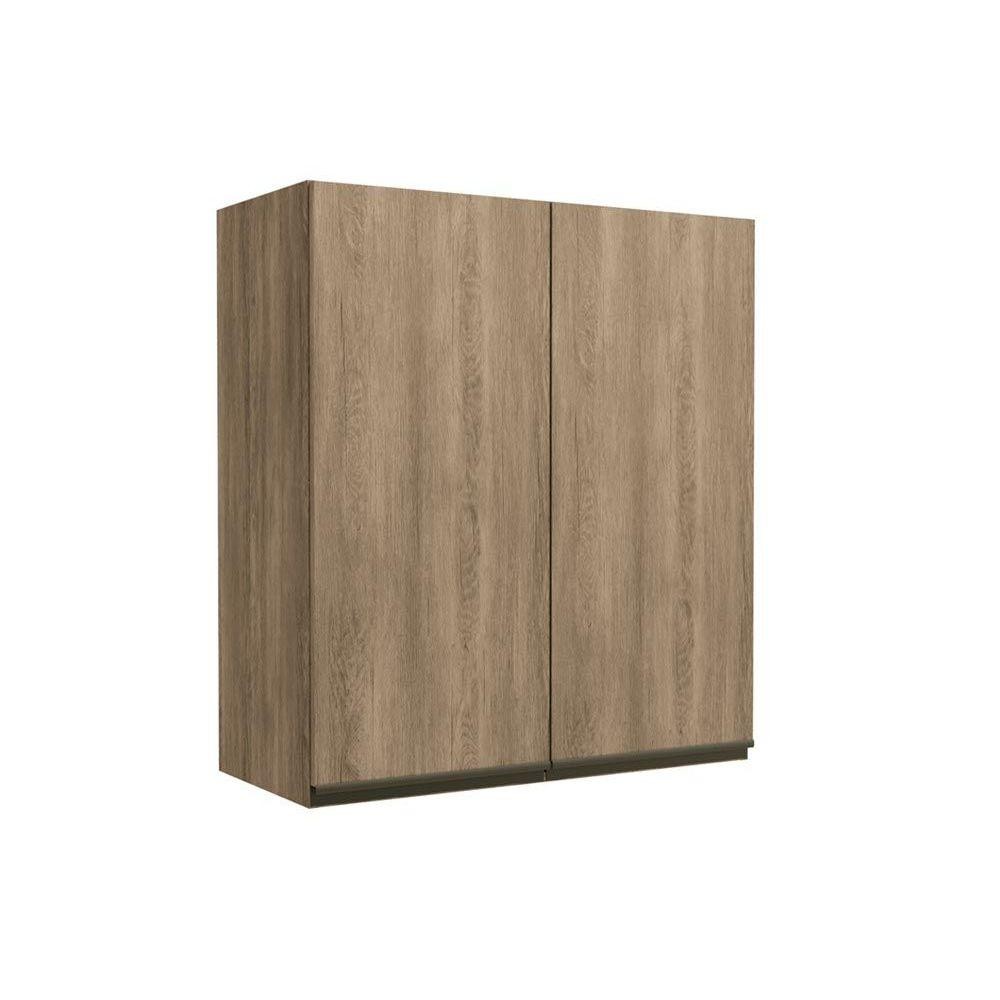 Módulo Cozinha Kappesberg Maxxi Armário G764 2 Portas 80cm Nogal