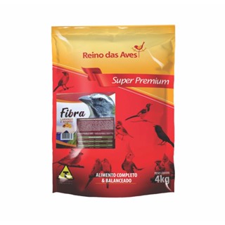 Fibra Laranja Com Mamao 4kg - Reino das Aves em Oferta na Shopee