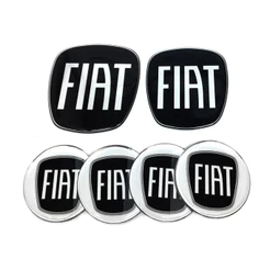 Kit Adesivos Fiat Doblo Emblemas Logo Black Piano - Generico