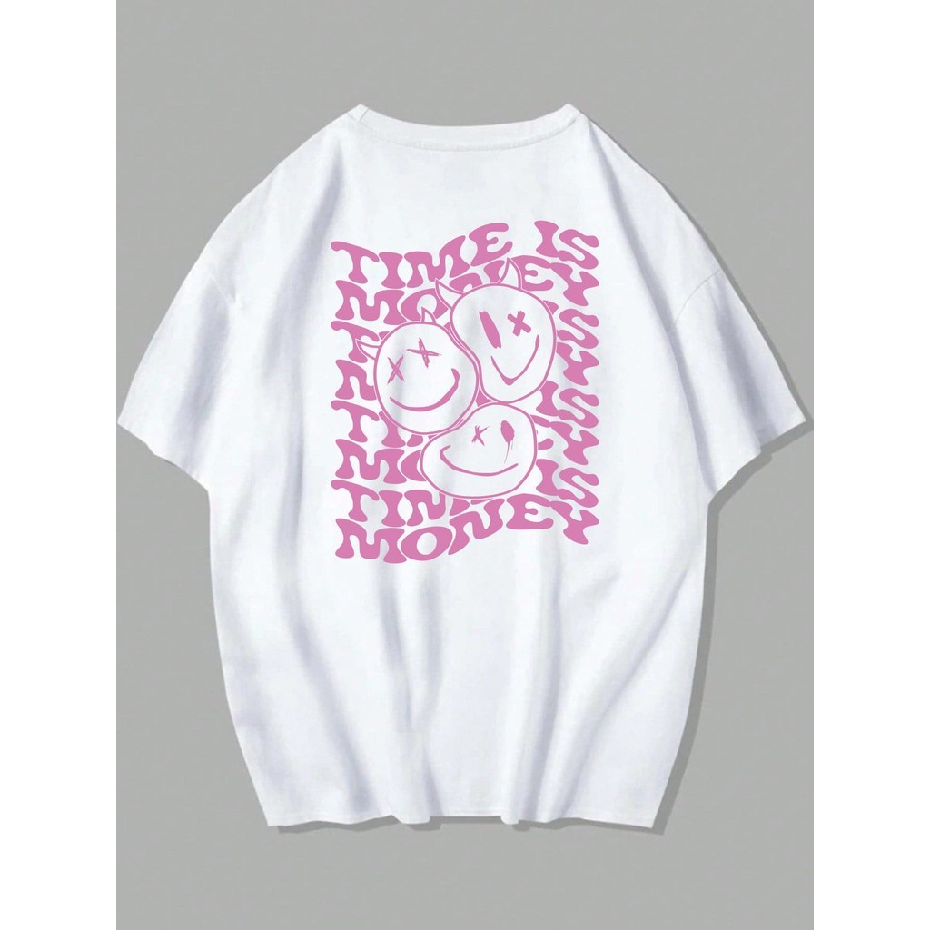 Camiseta Time Is Money Unissex 100% Algodão Streetwear