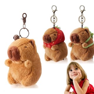 Capivara Boneca Brinquedo De Pelúcia Travesseiro Chaveiro Bonito Pingente Menina Presente 13CM em Oferta na Shopee