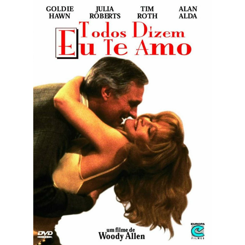 DVD TODOS DIZEM EU TE AMO editora WOODY ALLEN