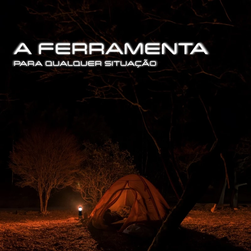 Lampião Lanterna LED 3 em 1 — foto 8