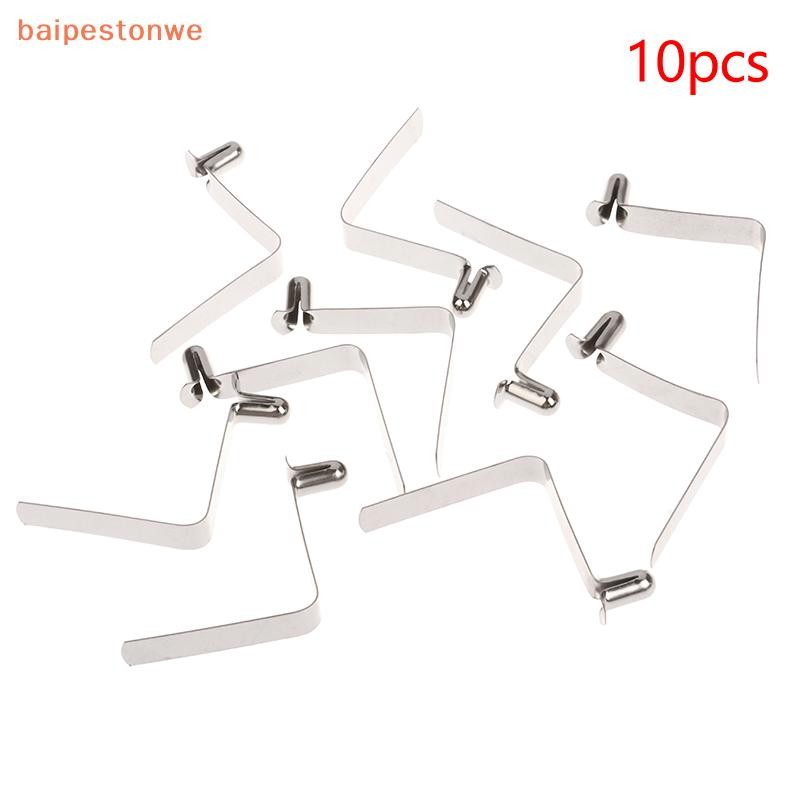 [baipestonwe] 10 Peças Clipes De Mola Clipe De Pino De Tubo De Travamento Para Poste De Barraca Remo De Caiaque 6 Mm Ace