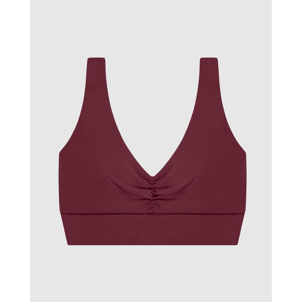 Top Regata Feminino Decote Franzido Em Malha Com Proteção UV50+ - ENFIM em Oferta na Shopee