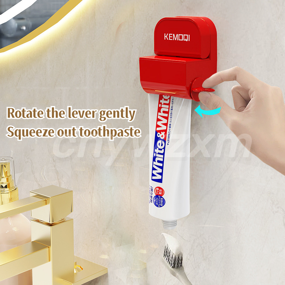 Ventosa Preguiçosa Espremedor De Pasta De Dente Dispensador Manual Doméstico Rolo Limpador Facial Clipe Tubo Rack Armaze