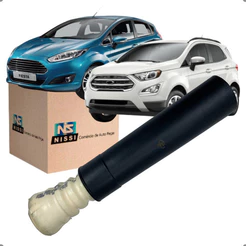 1 Kit Batente Coifa Traseiro New Fiesta Ecosport 2012 2013 2014 2015 2016 2017 2018