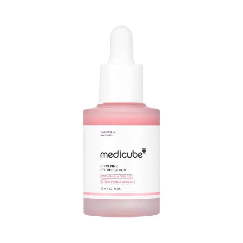 Medicube PDRN Soro Peptídeo Rosa 30ml Com FREEBIES Cuidados Essência Facial em Oferta na Shopee