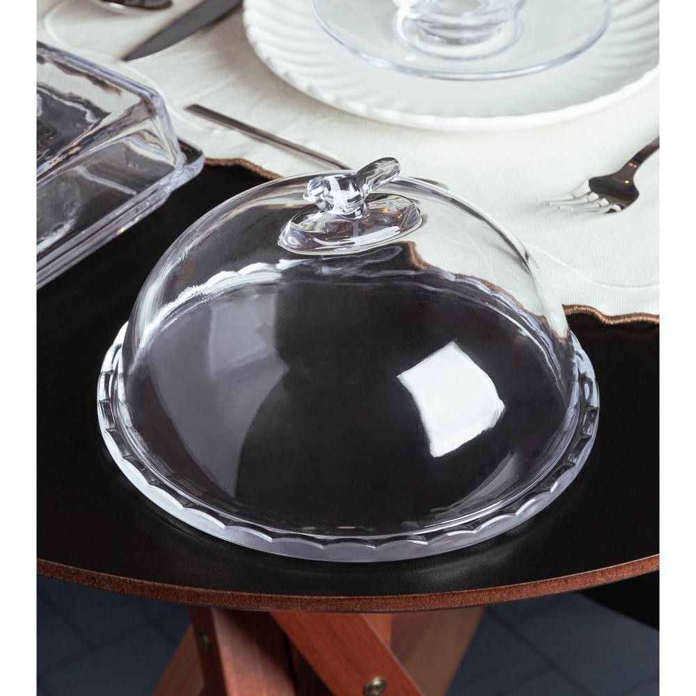 Queijeira Wolff Bird de Cristal Ecológico 20cm em Oferta na Shopee