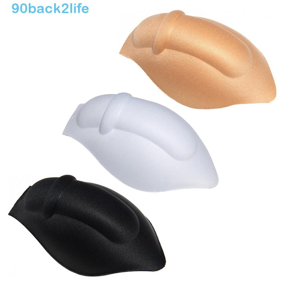 BRBLIFE Cuecas Esponja Tapetes Bulge Macia Proteção Frontal Segurança Homens Coasters