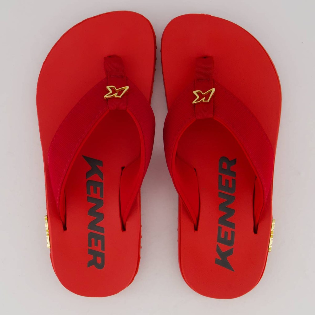 Chinelo Kenner Kivah Vermelho em Oferta na Shopee